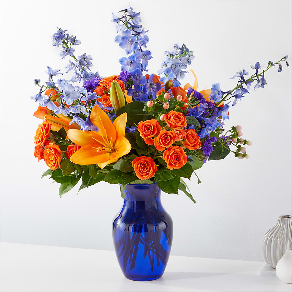 Radiant Citrus Bouquet – 256 Florals, Huntsville AL