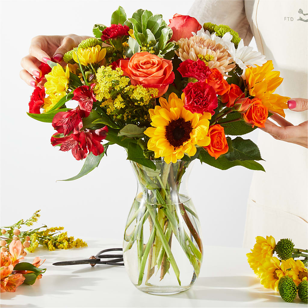 Fall Delight – A Florist Original – 256 Florals, Huntsville AL