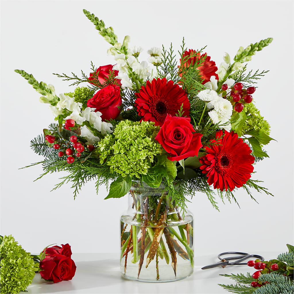 Merry Moment Bouquet – A Florist Original – 256 Florals, Huntsville AL