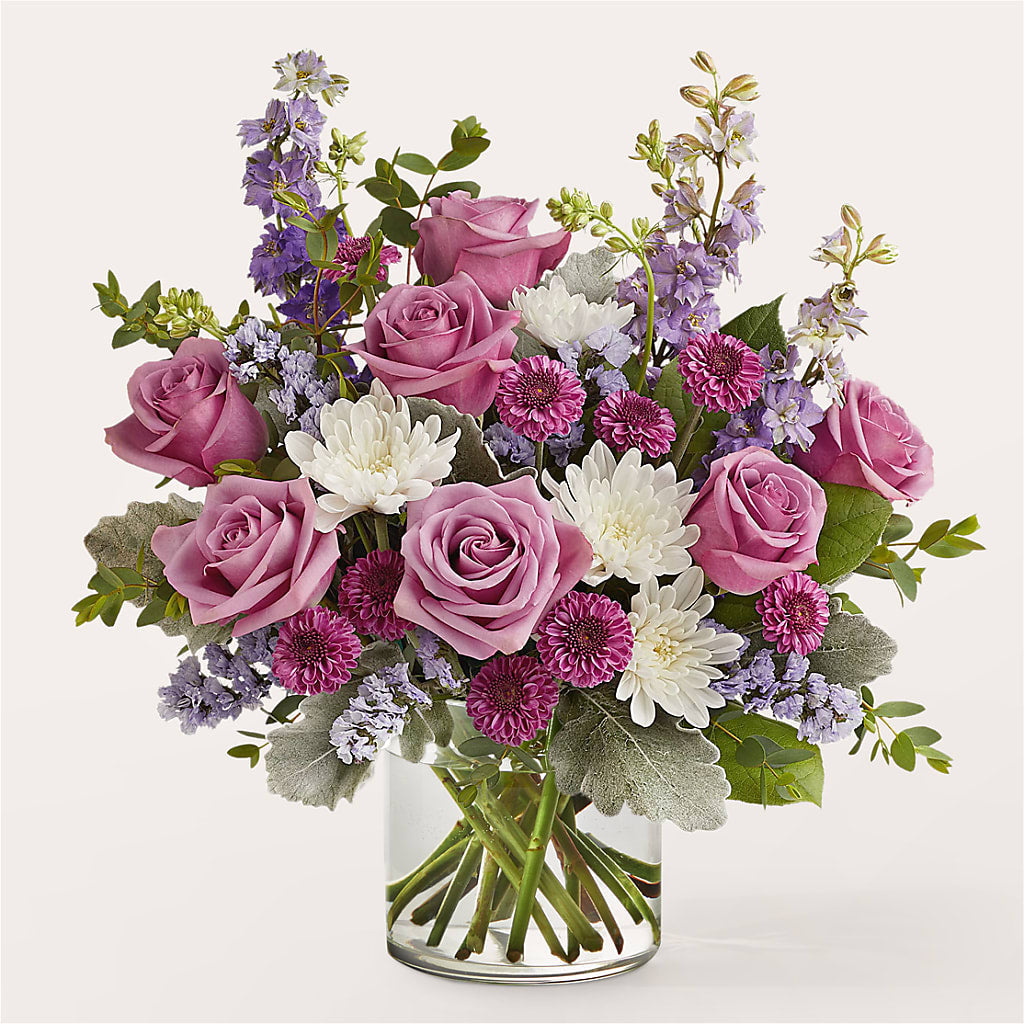 Violet Frost Bouquet – 256 Florals, Huntsville AL