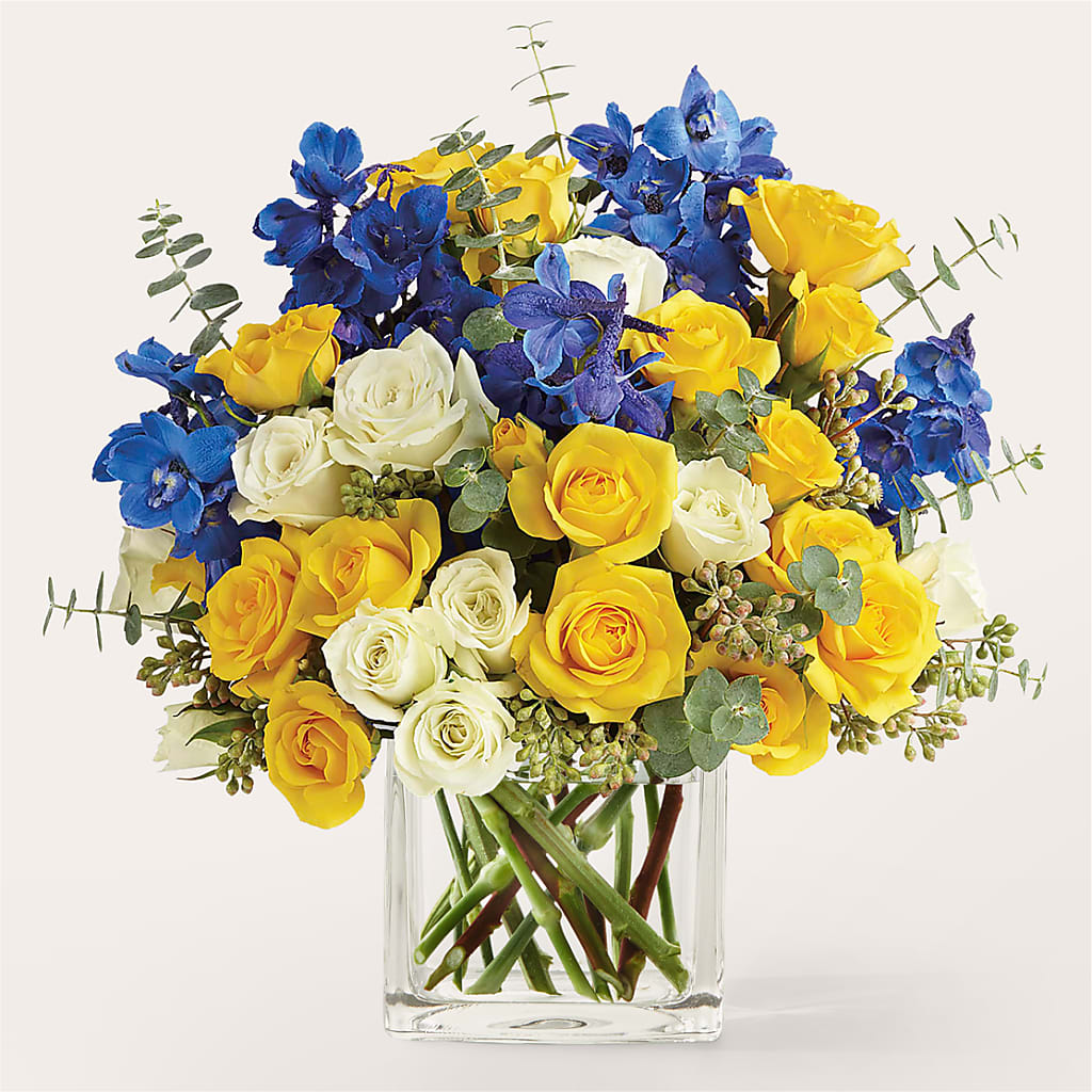Sparkling Citrine Bouquet – 256 Florals, Huntsville AL