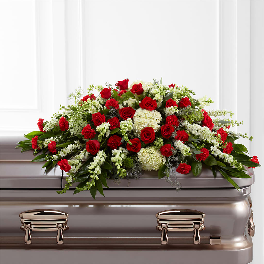 Sincerity Casket Spray – 256 Florals, Huntsville AL