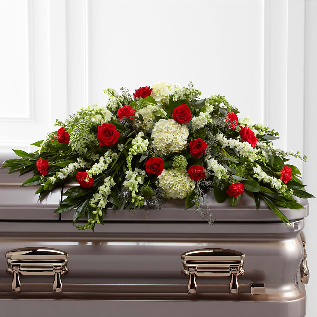 Sincerity Casket Spray – 256 Florals, Huntsville AL