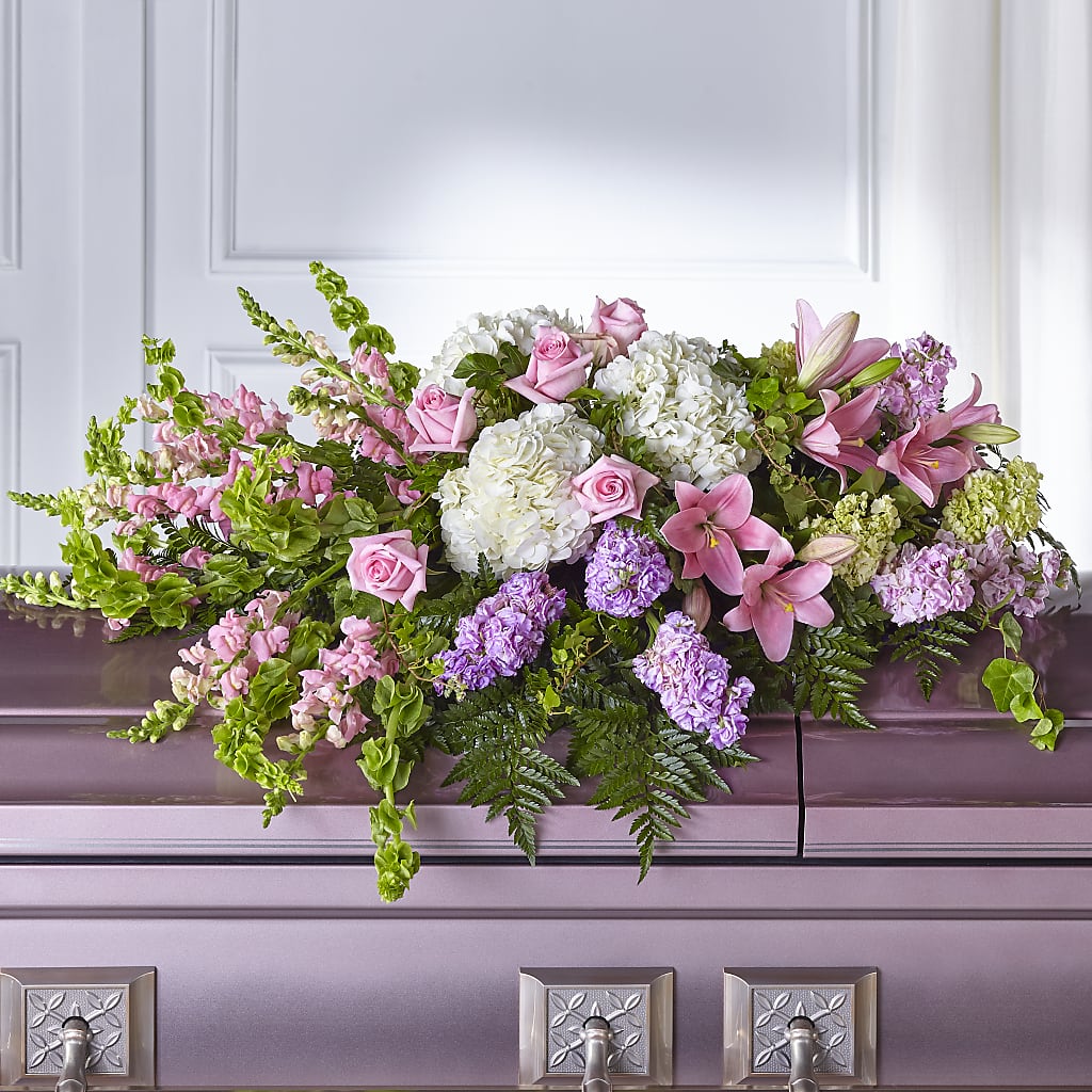 Life's Gratitude Casket Spray – 256 Florals, Huntsville AL