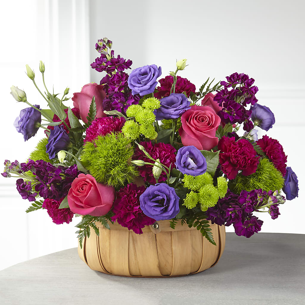 Serene Sanctuary Basket – 256 Florals, Huntsville AL