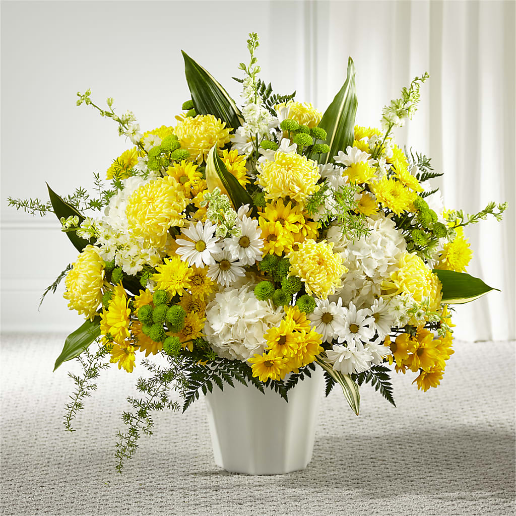 Unity & Grace Floor Basket – 256 Florals, Huntsville AL