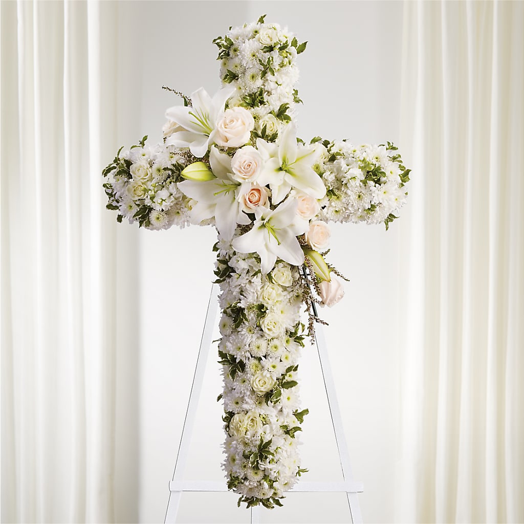 Spiritual Guidance Standing Spray – 256 Florals, Huntsville AL
