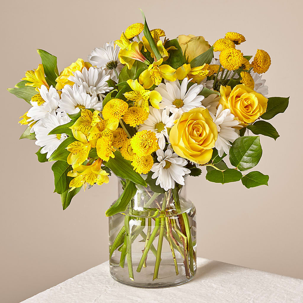 Sunny Sentiments Bouquet – 256 Florals, Huntsville AL
