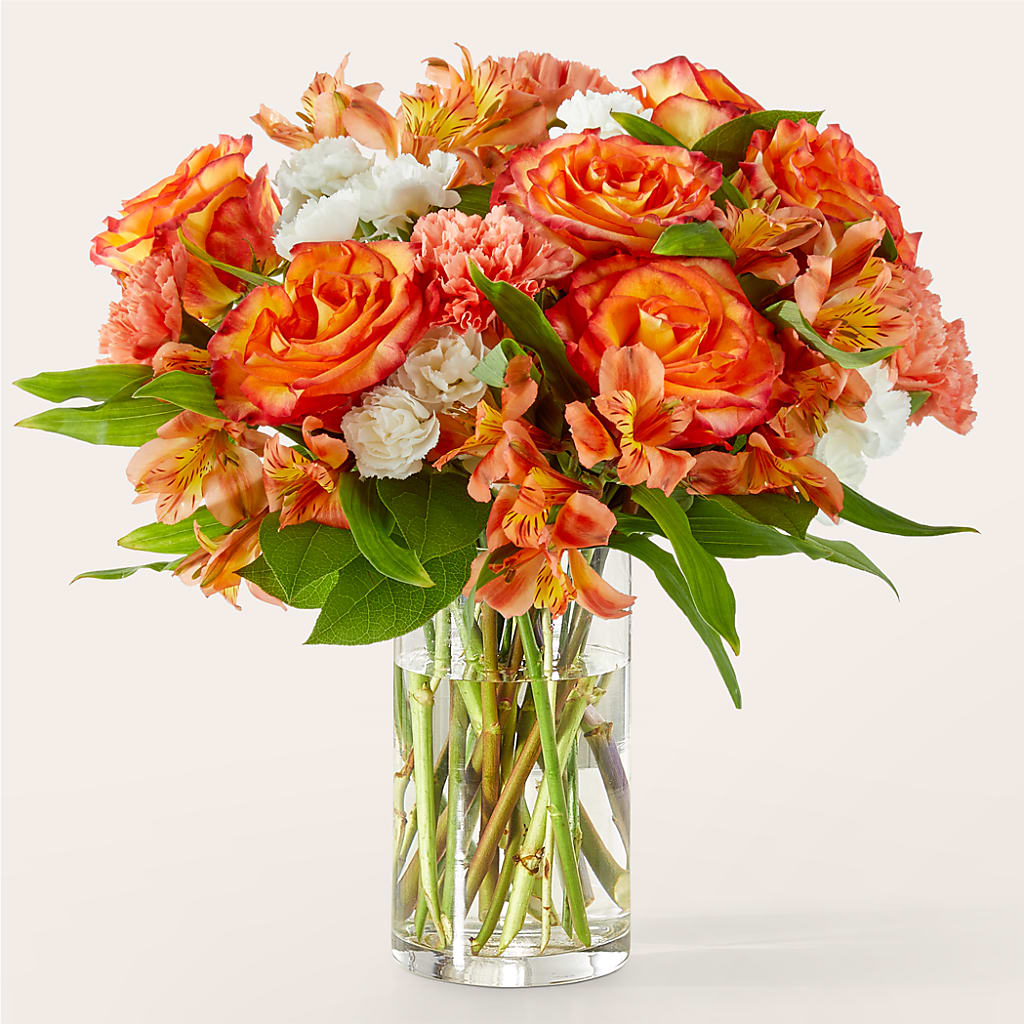 Apricot Glow Bouquet – 256 Florals, Huntsville AL