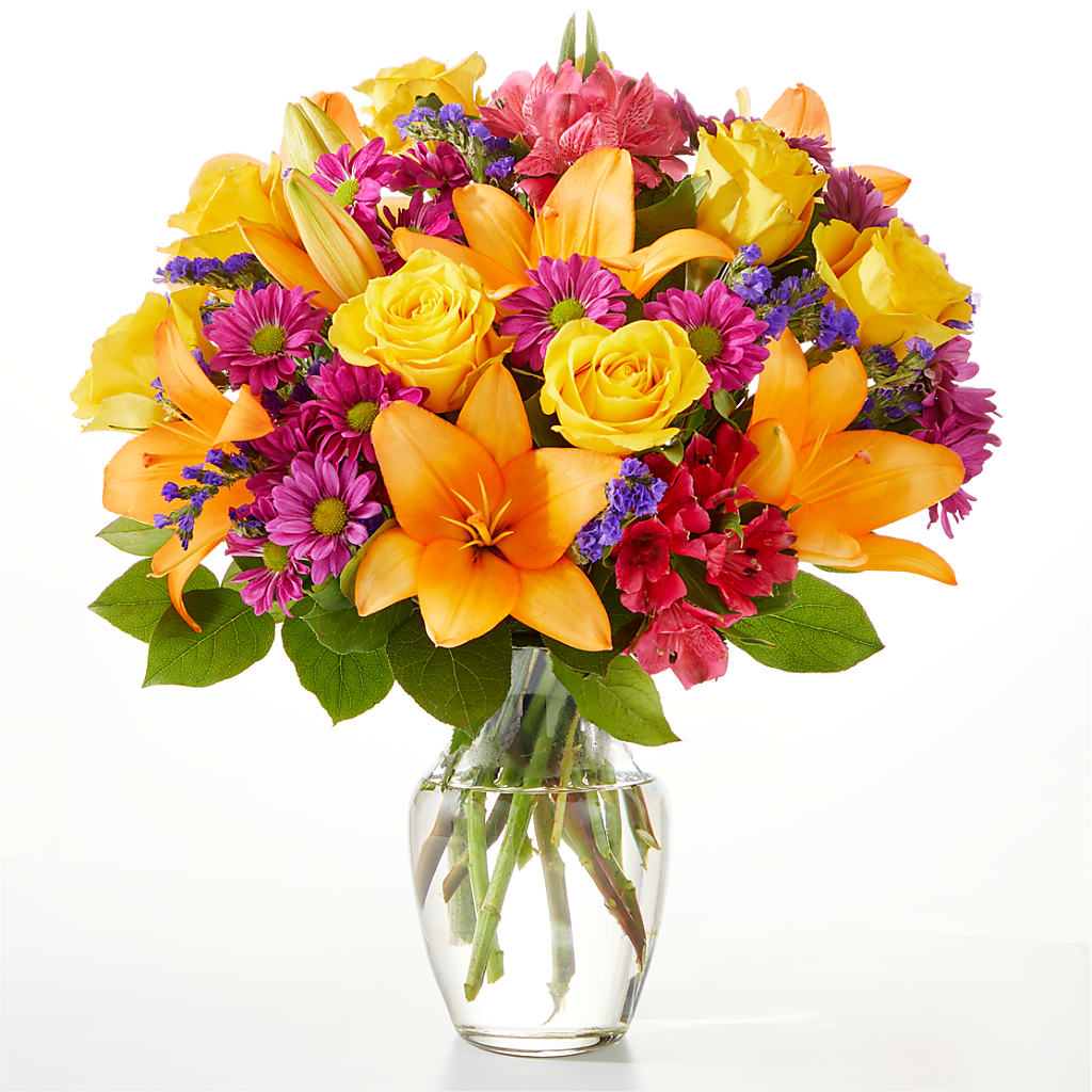 Colorful Visions Bouquet – 256 Florals, Huntsville AL