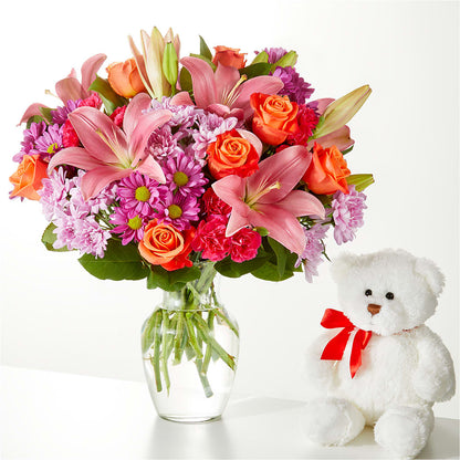 One and Only Bouquet and Bear Bundle –  256 Florals, Huntsville AL