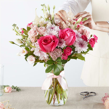 Pink Ribbon - A Florist Original –  256 Florals, Huntsville AL