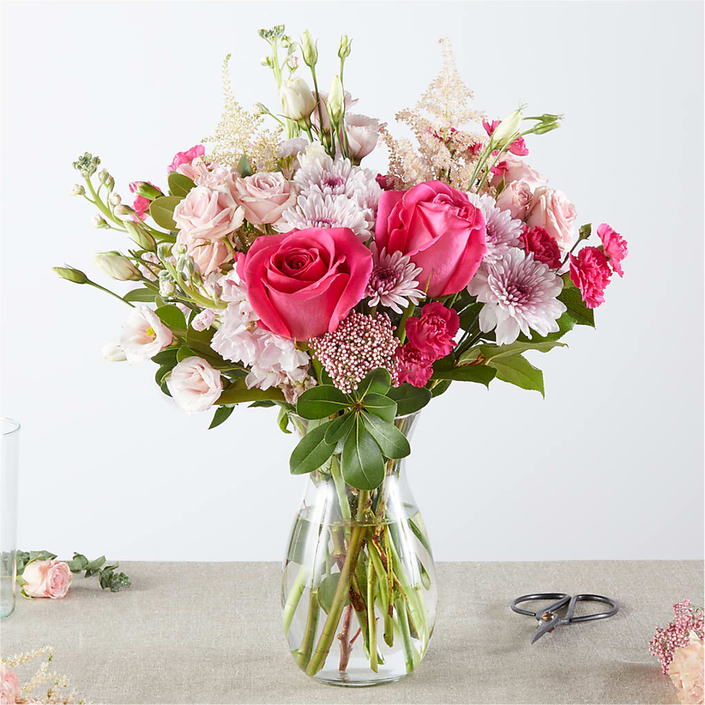 Pink Ribbon - A Florist Original –  256 Florals, Huntsville AL