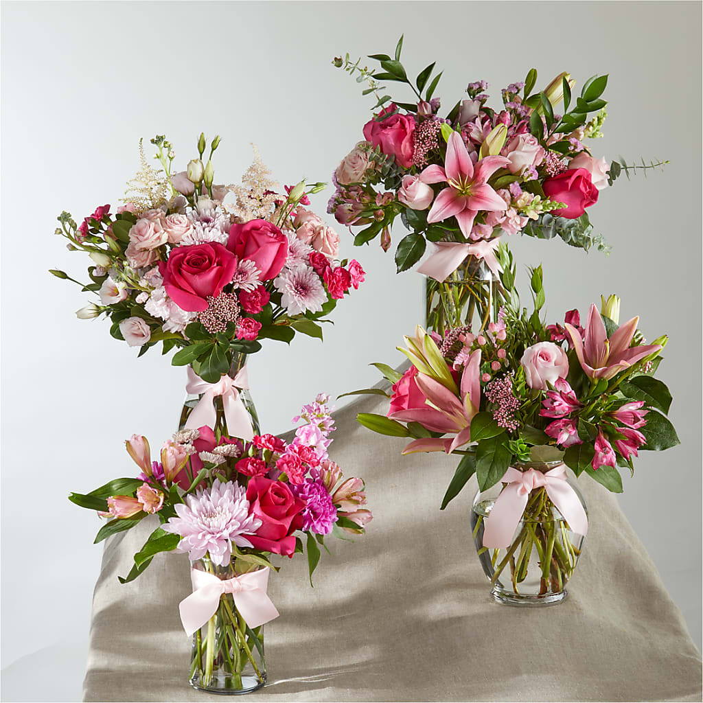 Pink Ribbon - A Florist Original –  256 Florals, Huntsville AL