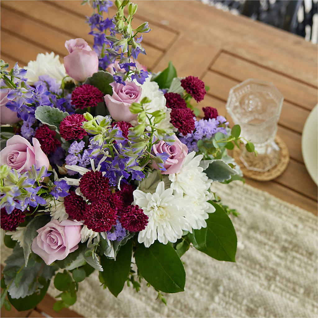 Violet Frost Bouquet –  256 Florals, Huntsville AL