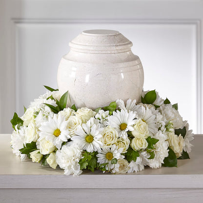 Ivory Gardens Cremation Adornment –  256 Florals, Huntsville AL