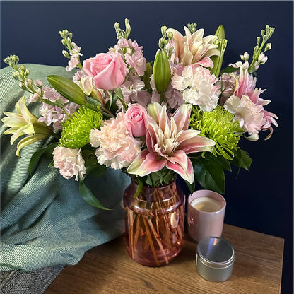 Pretty in Pink Bouquet –  256 Florals, Huntsville AL
