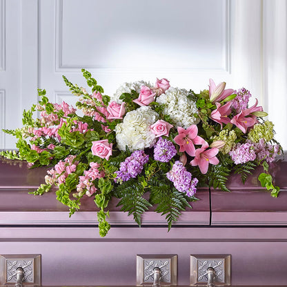 Life's Gratitude Casket Spray –  256 Florals, Huntsville AL
