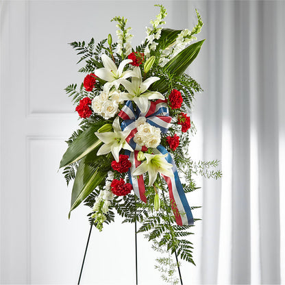 Stars of Life Standing Spray –  256 Florals, Huntsville AL