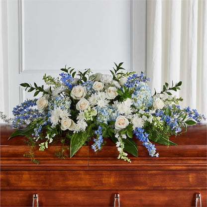 Timeless Essence Casket Spray –  256 Florals, Huntsville AL