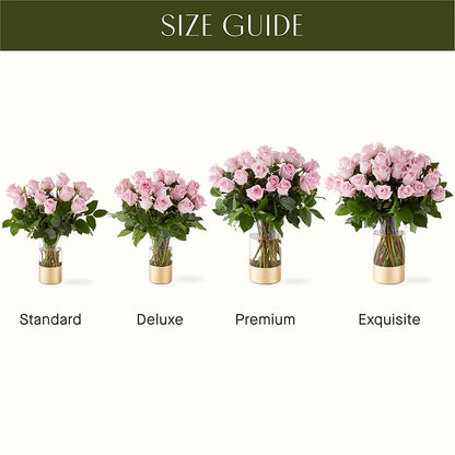 Picture Perfect Pink Rose Bouquet –  256 Florals, Huntsville AL