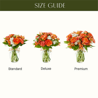 Apricot Glow Bouquet –  256 Florals, Huntsville AL