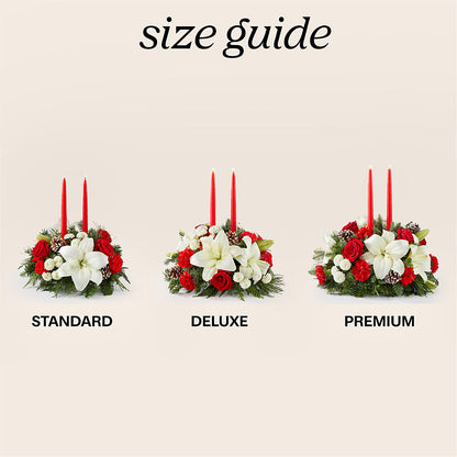 Seasonal Festivities Centerpiece –  256 Florals, Huntsville AL