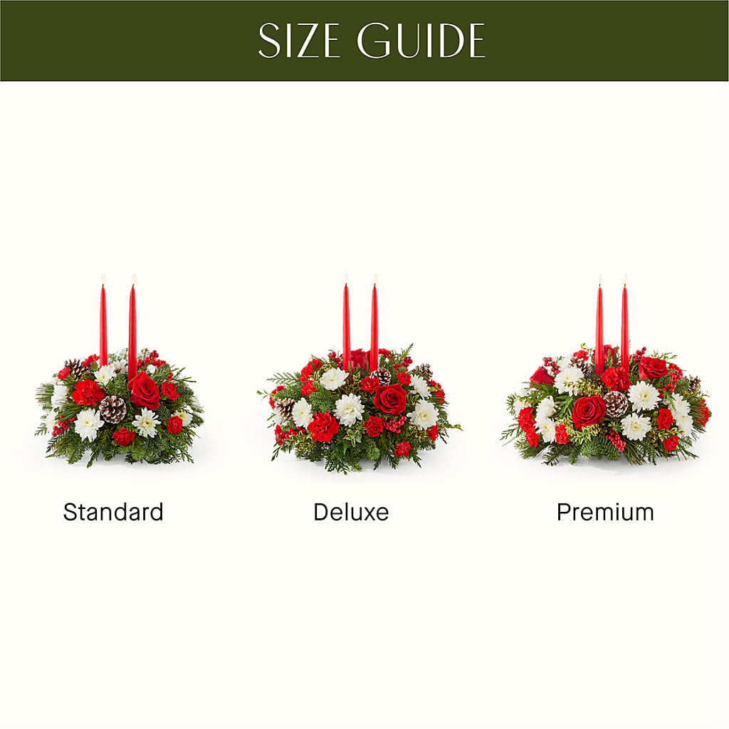 Holiday Soiree Centerpiece –  256 Florals, Huntsville AL