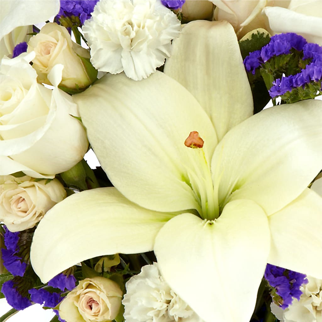 Sapphire Rush Bouquet –  256 Florals, Huntsville AL